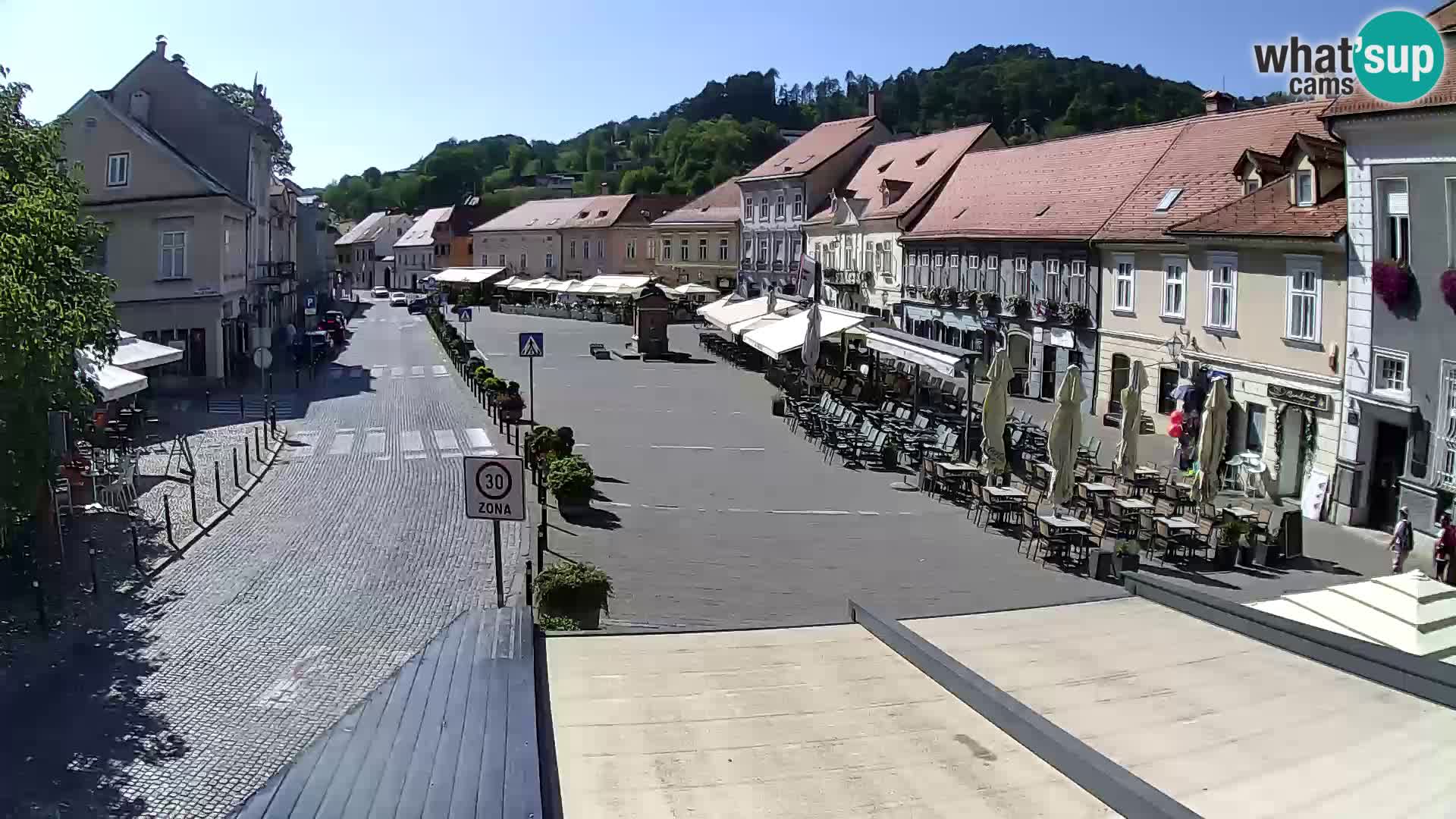 Samobor – Plaza central dedicado al rey Tomislav