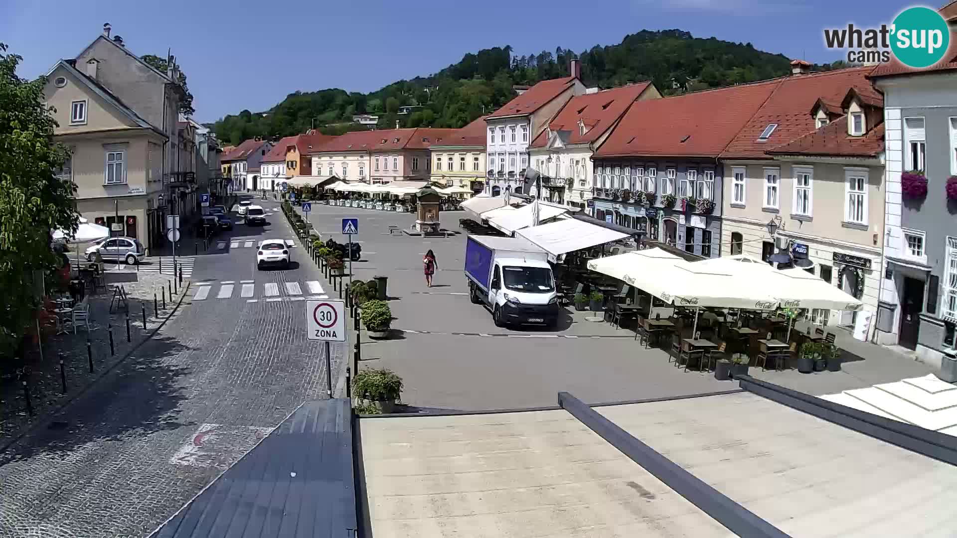 Samobor – Piazza centrale dedicata a re Tomislav