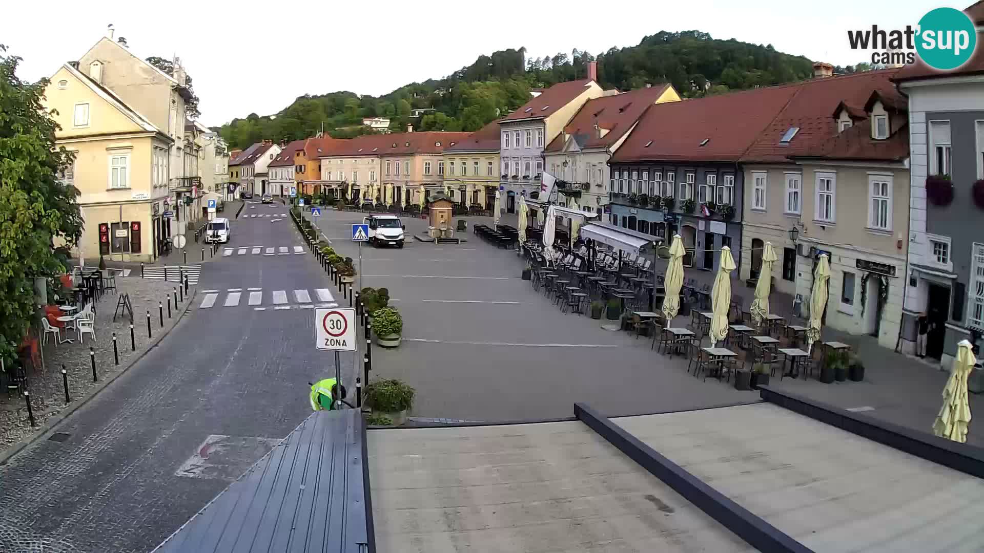 Samobor – Plaza central dedicado al rey Tomislav