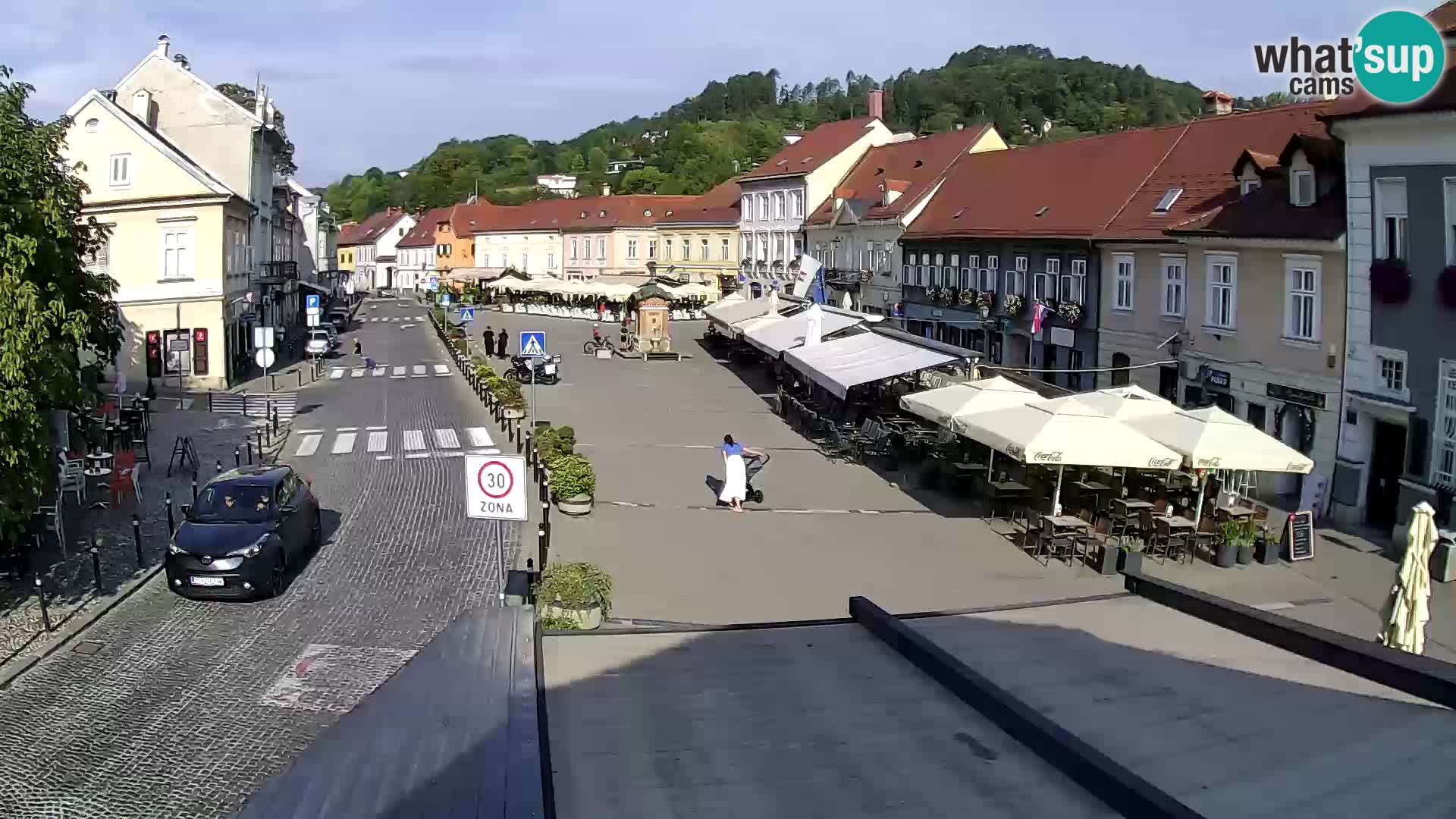Samobor – Zentralen Platz von König Tomislav gewidmet