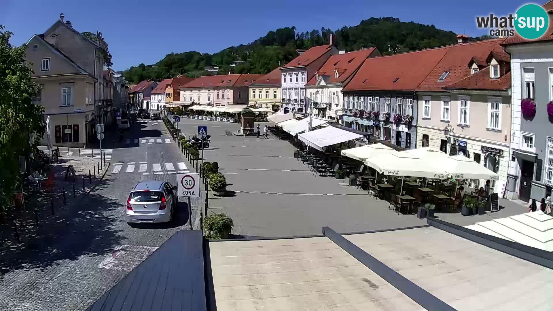 Samobor – Zentralen Platz von König Tomislav gewidmet