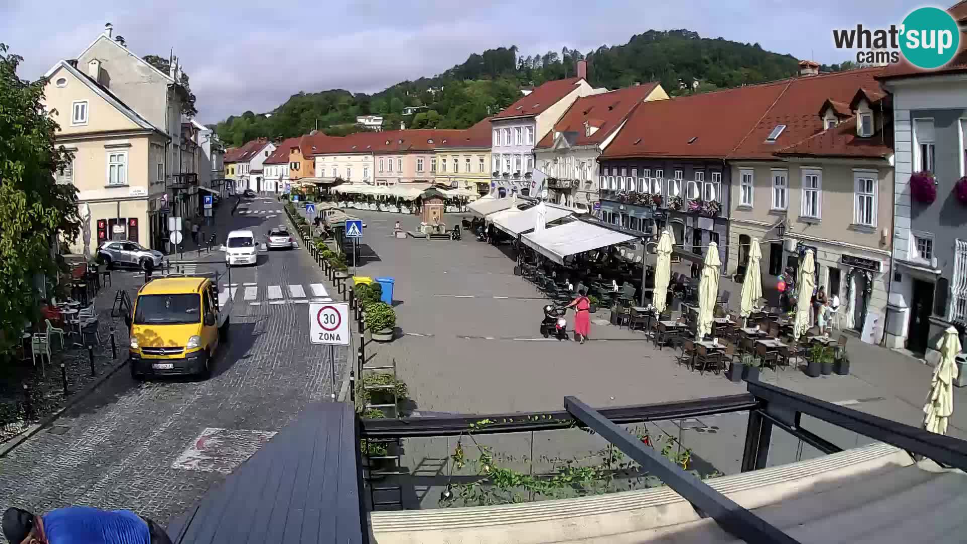 Samobor – Piazza centrale dedicata a re Tomislav