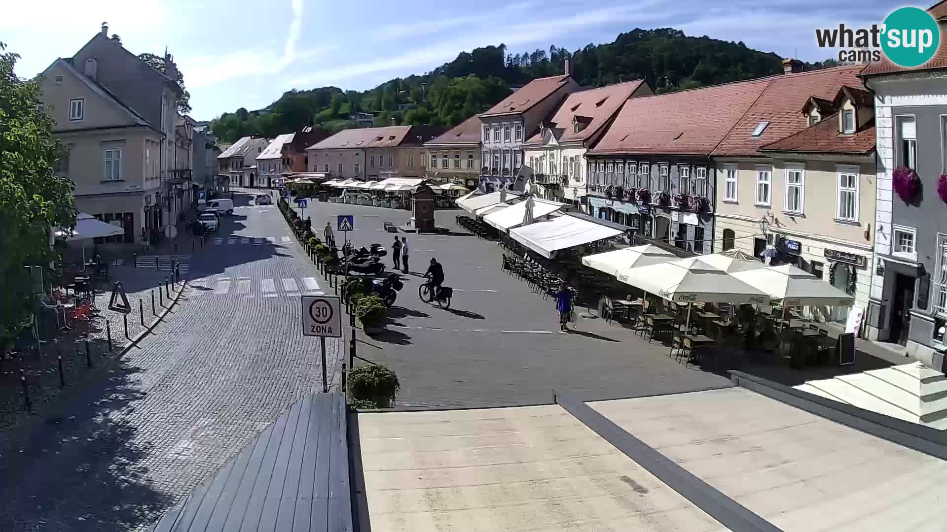 Samobor – Zentralen Platz von König Tomislav gewidmet