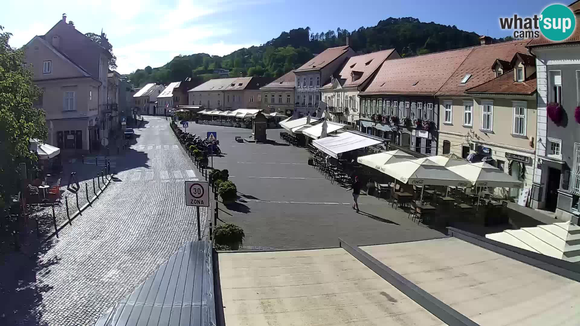 Samobor – Piazza centrale dedicata a re Tomislav