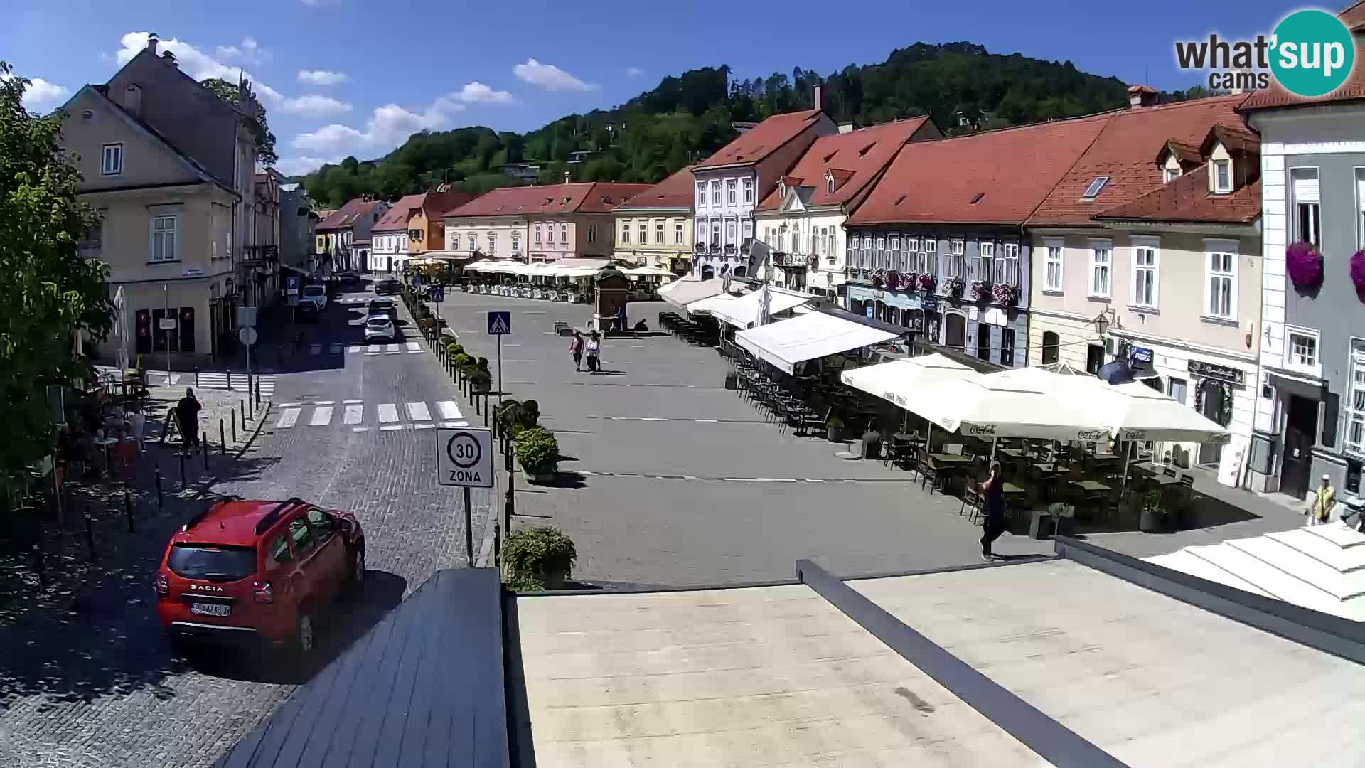 Samobor – Zentralen Platz von König Tomislav gewidmet