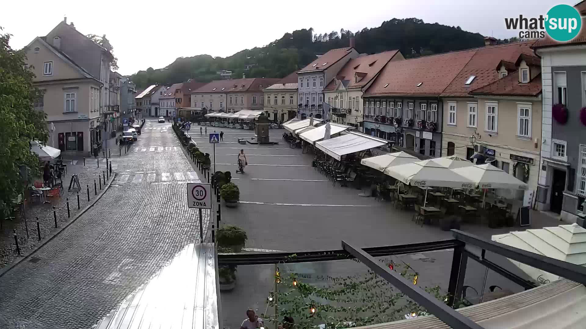Samobor – Plaza central dedicado al rey Tomislav