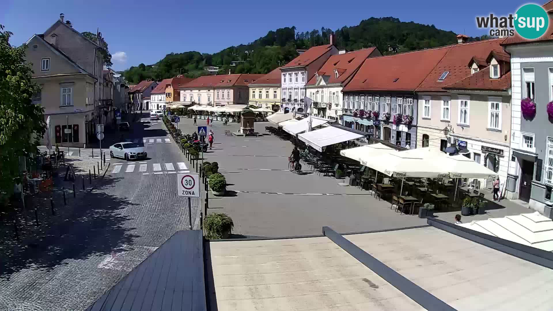 Samobor – Main square dedicated to King Tomislav