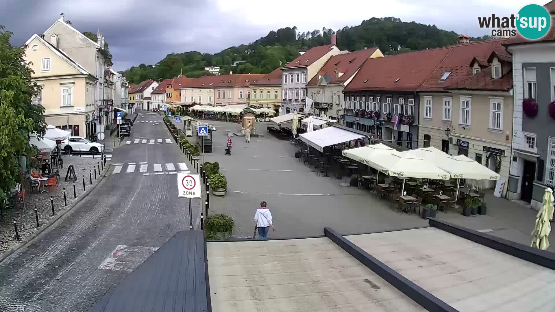 Samobor – Piazza centrale dedicata a re Tomislav
