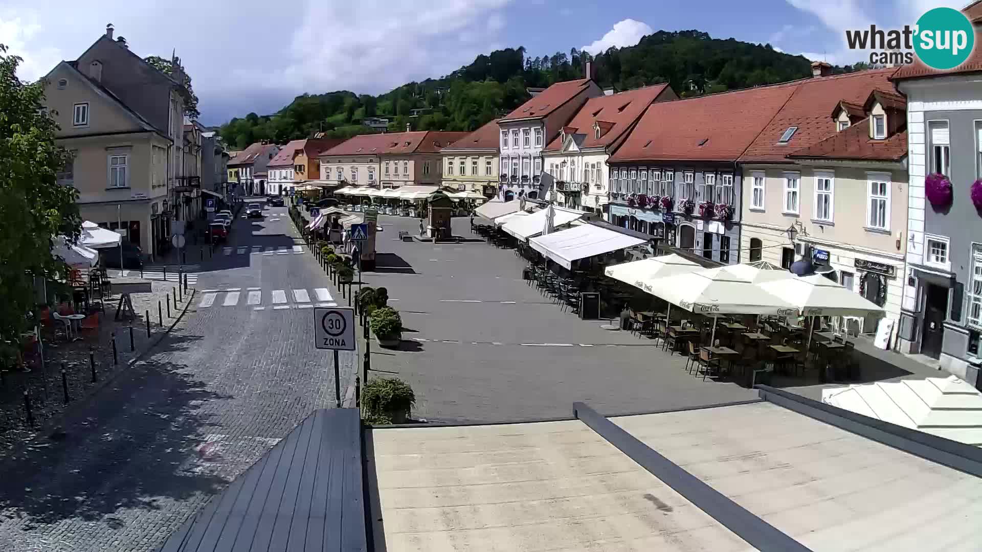 Samobor – Piazza centrale dedicata a re Tomislav