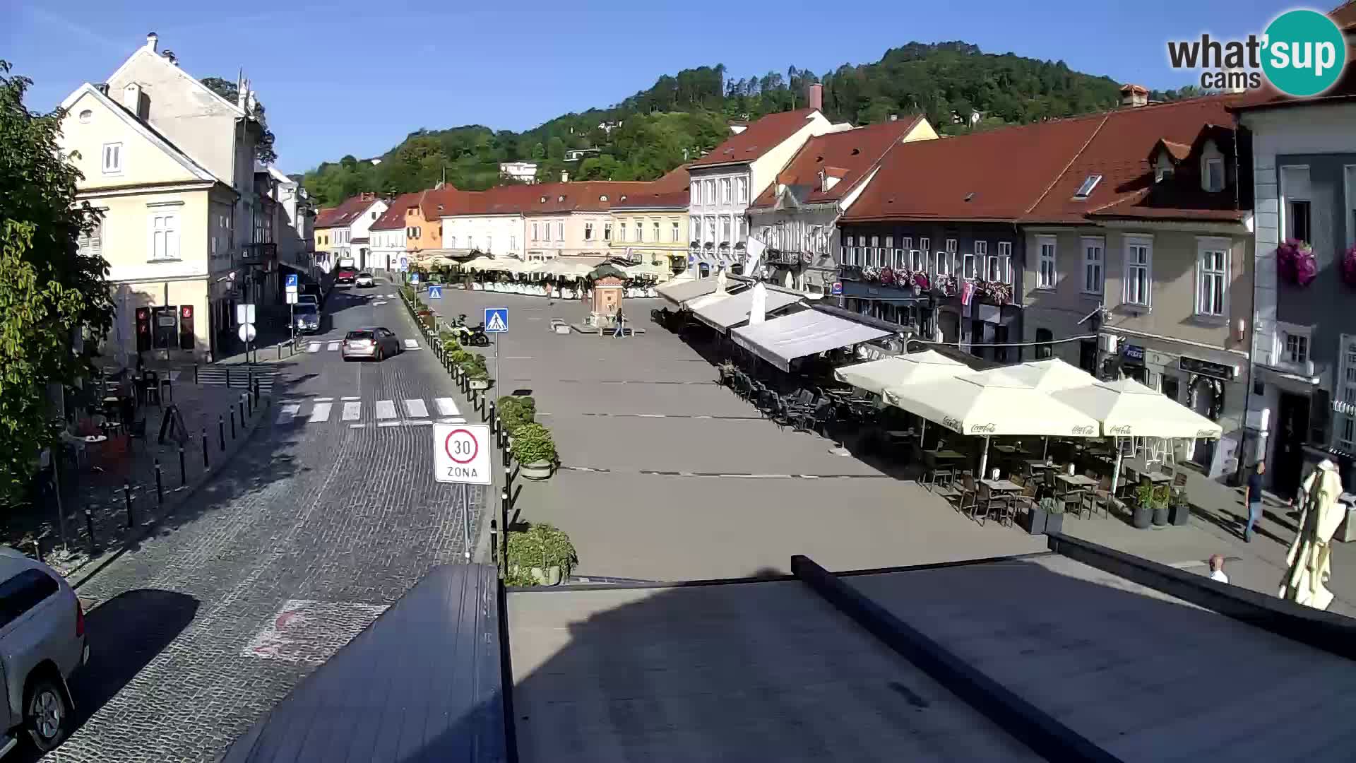 Samobor – Plaza central dedicado al rey Tomislav