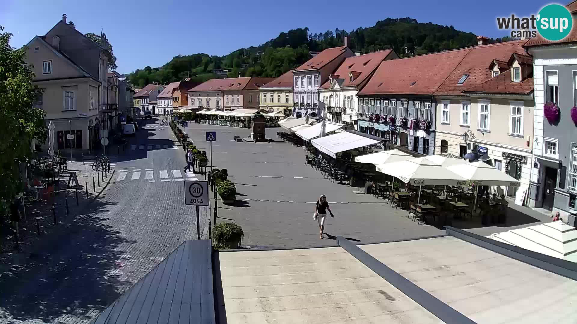 Samobor – Plaza central dedicado al rey Tomislav