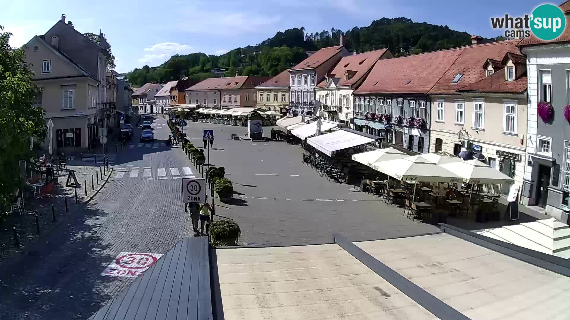 Samobor – Zentralen Platz von König Tomislav gewidmet