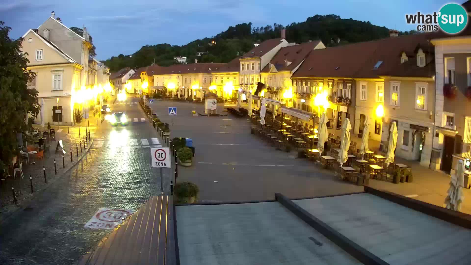 Samobor – Plaza central dedicado al rey Tomislav
