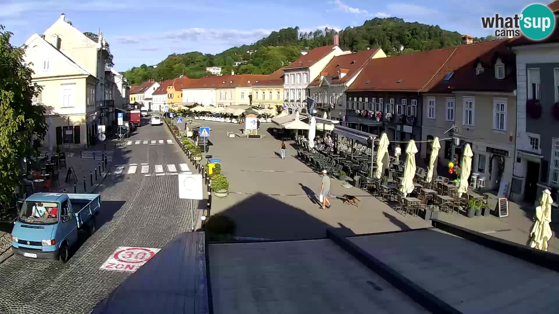 Samobor – Plaza central dedicado al rey Tomislav