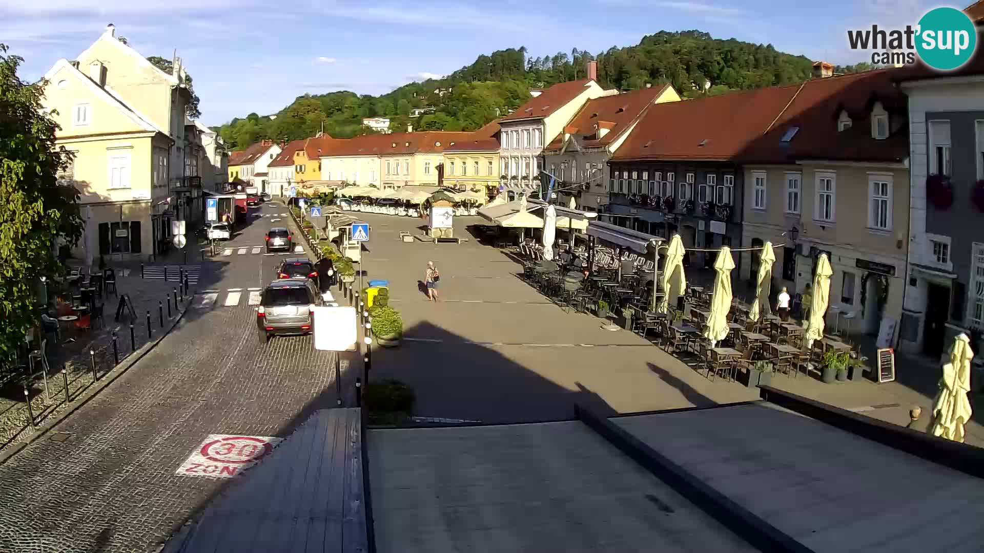 Samobor – Piazza centrale dedicata a re Tomislav