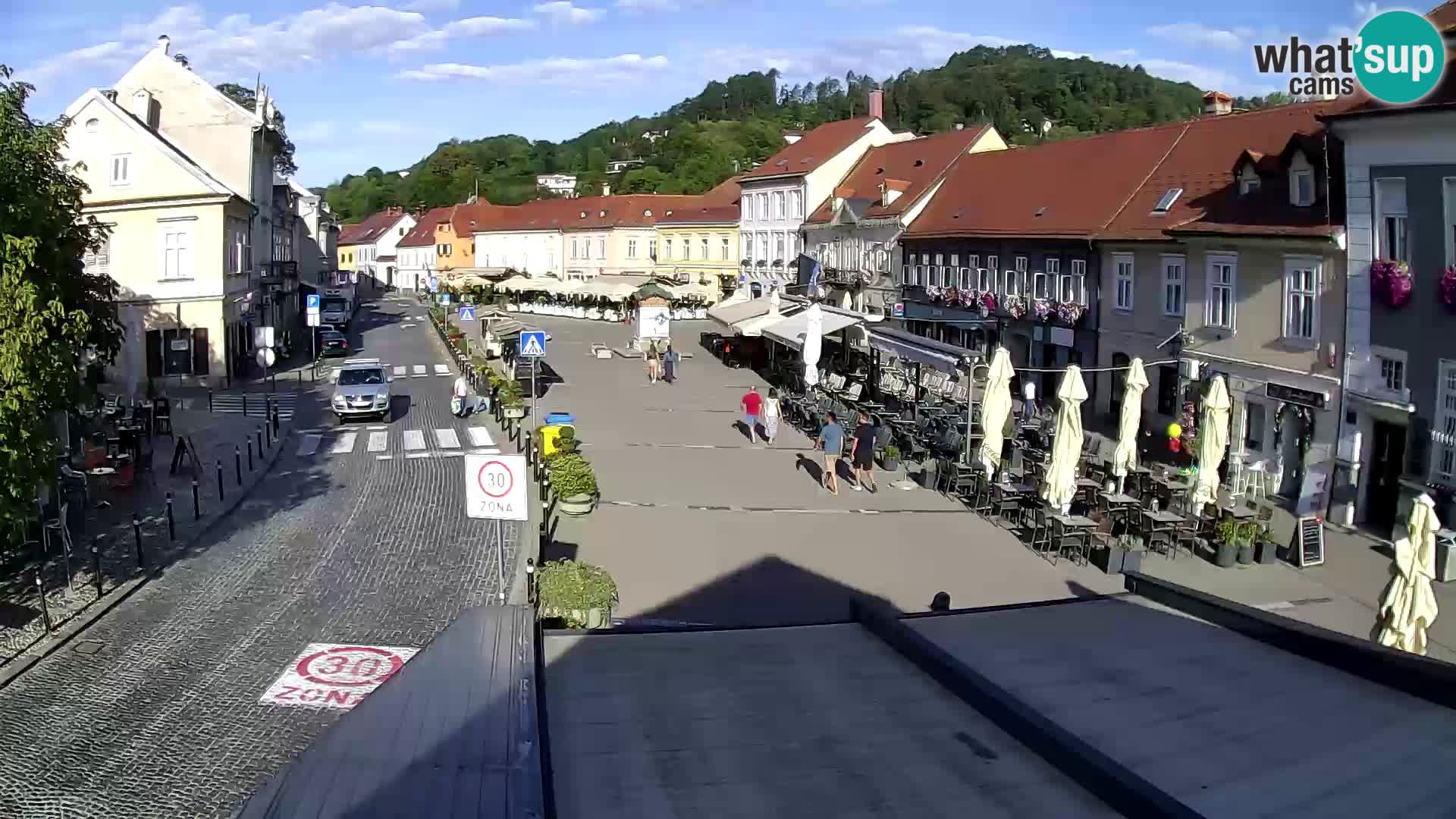 Samobor – Plaza central dedicado al rey Tomislav