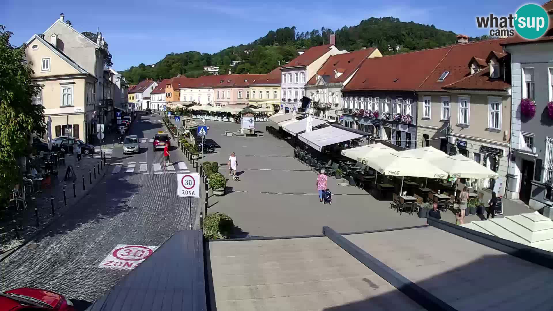 Samobor – Piazza centrale dedicata a re Tomislav