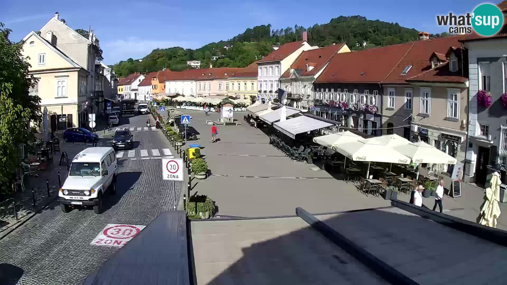 Samobor – Zentralen Platz von König Tomislav gewidmet