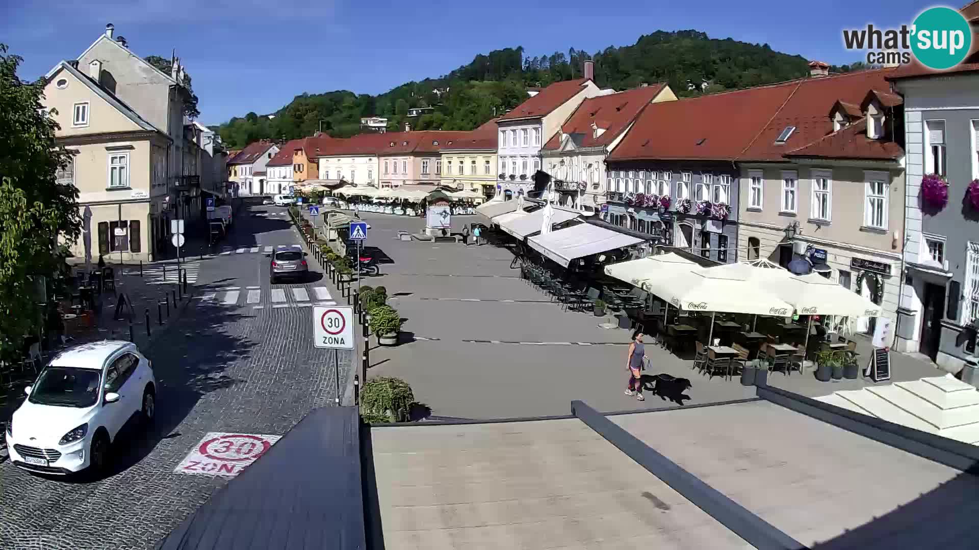 Samobor – Piazza centrale dedicata a re Tomislav