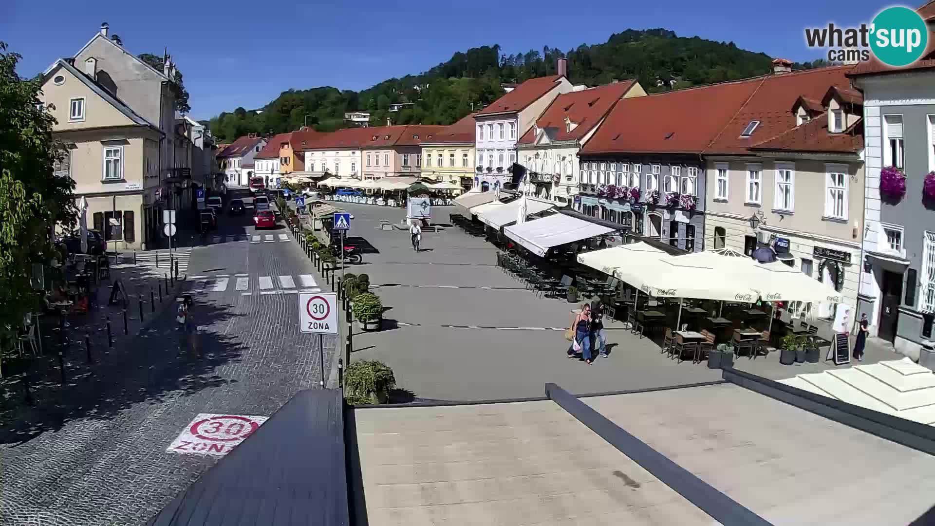 Samobor – Zentralen Platz von König Tomislav gewidmet