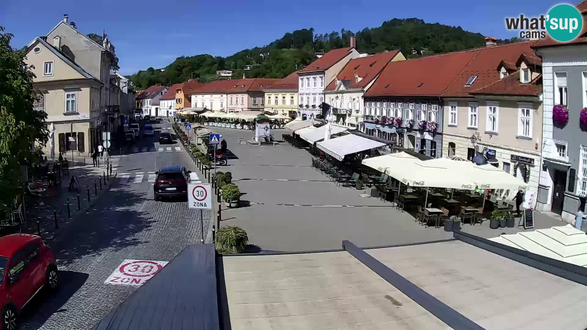Samobor – Zentralen Platz von König Tomislav gewidmet