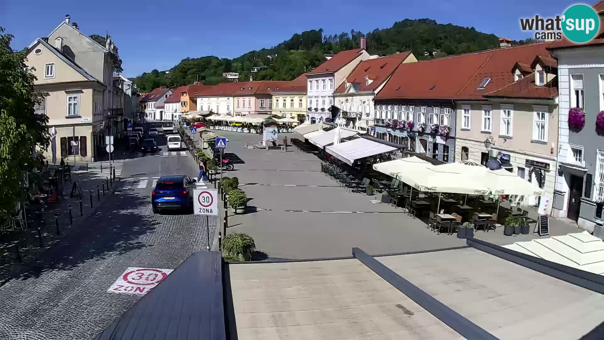 Samobor – Piazza centrale dedicata a re Tomislav
