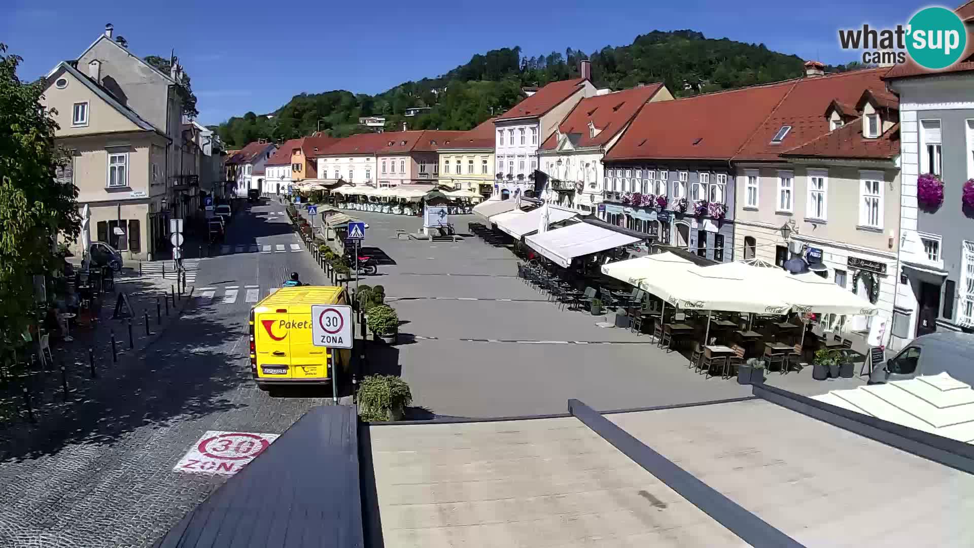Samobor – Plaza central dedicado al rey Tomislav