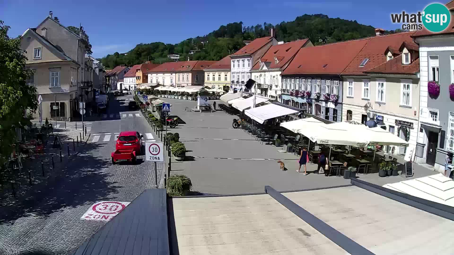 Samobor – Plaza central dedicado al rey Tomislav