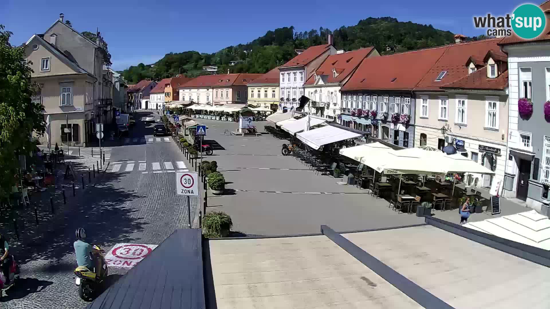 Samobor – Piazza centrale dedicata a re Tomislav