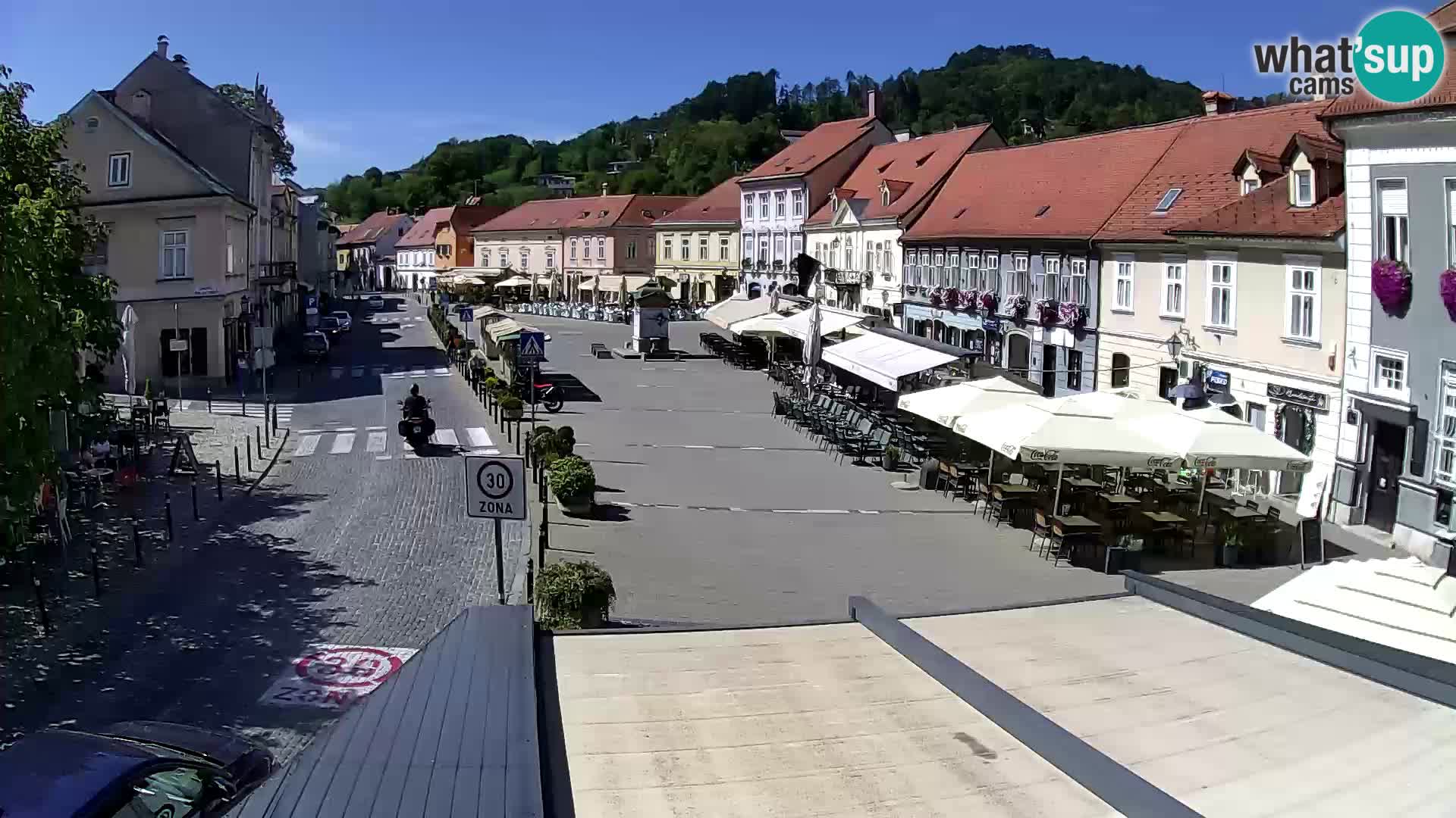 Samobor – Plaza central dedicado al rey Tomislav