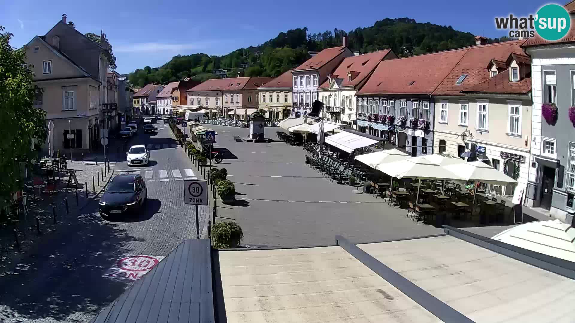 Samobor – Plaza central dedicado al rey Tomislav