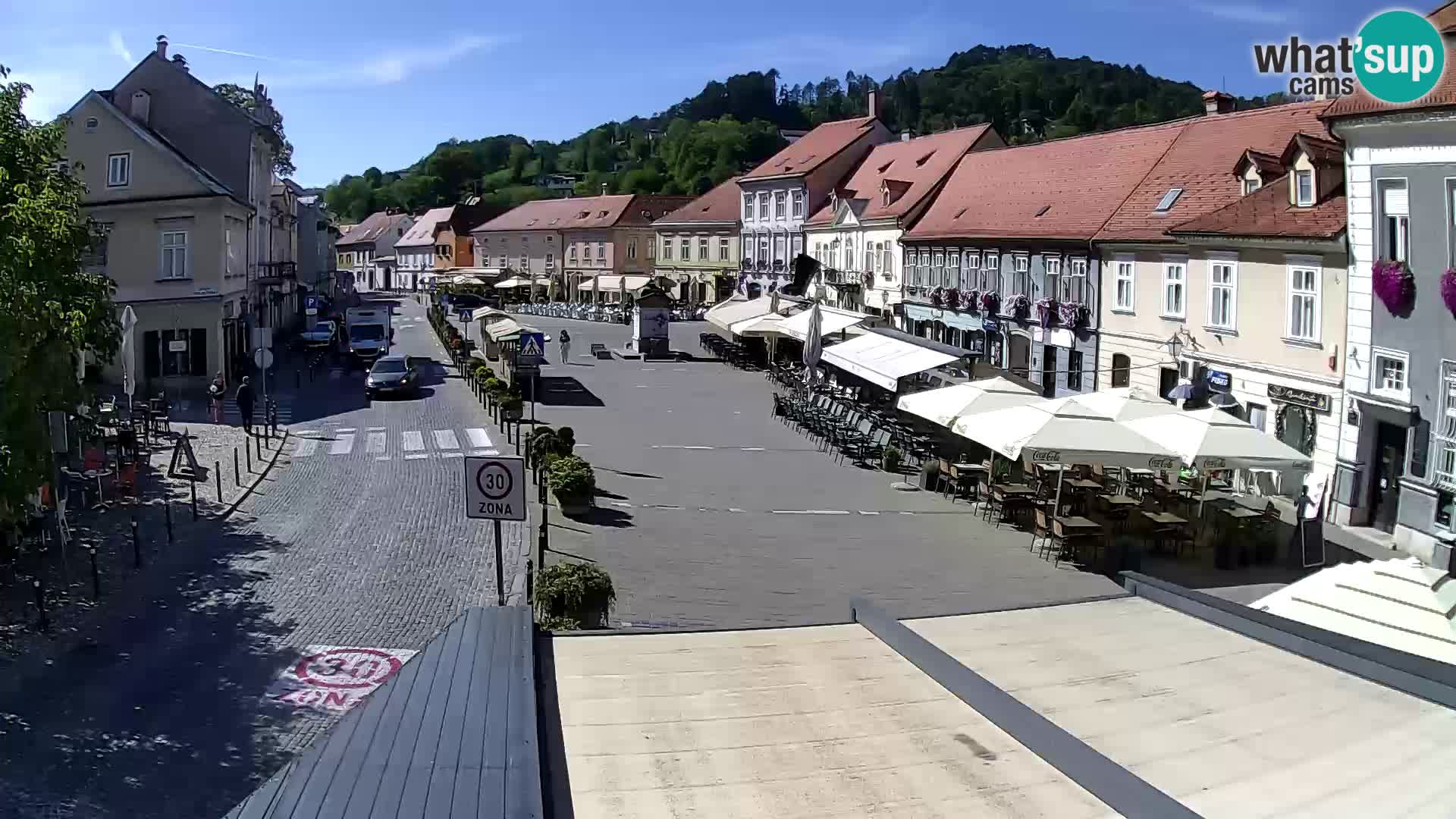 Samobor – Plaza central dedicado al rey Tomislav