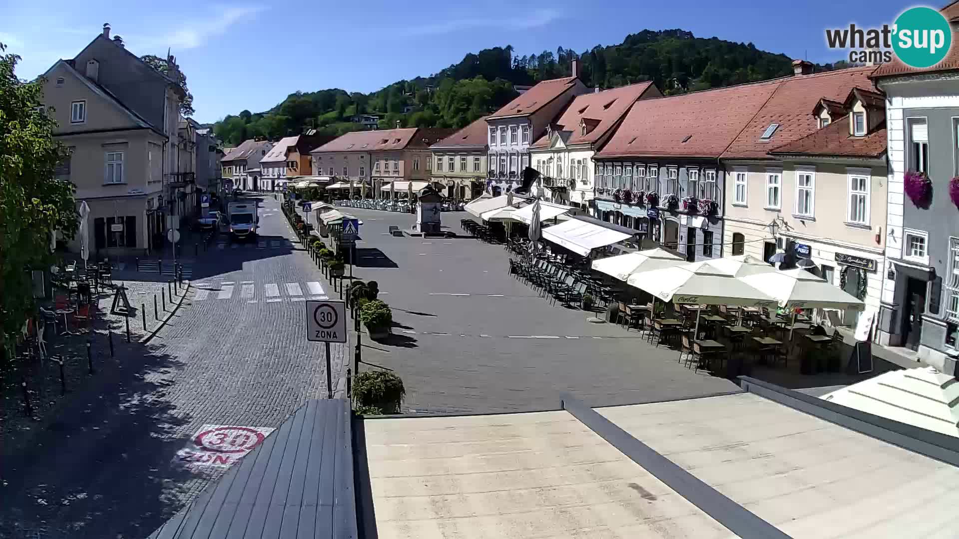 Samobor – Plaza central dedicado al rey Tomislav
