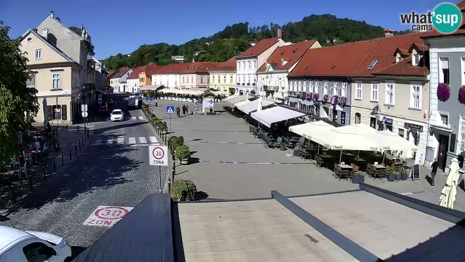 Samobor – Zentralen Platz von König Tomislav gewidmet