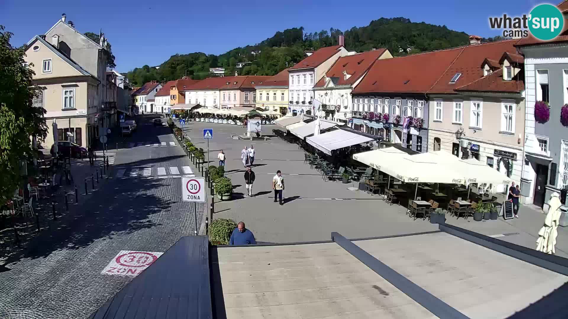 Samobor – Zentralen Platz von König Tomislav gewidmet