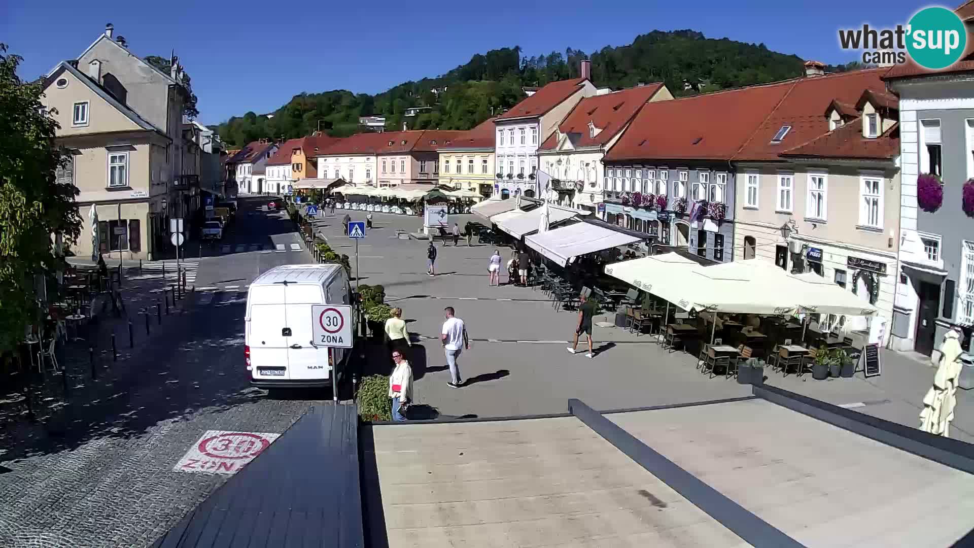 Samobor – Main square dedicated to King Tomislav