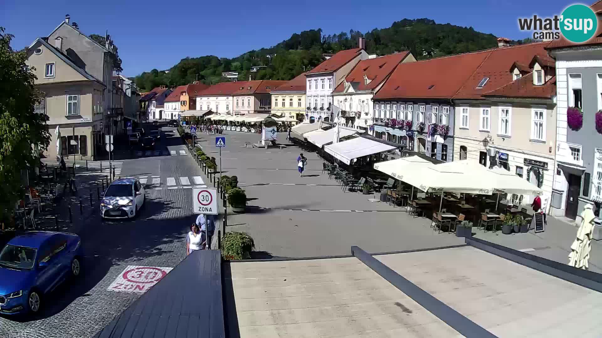 Samobor – Main square dedicated to King Tomislav