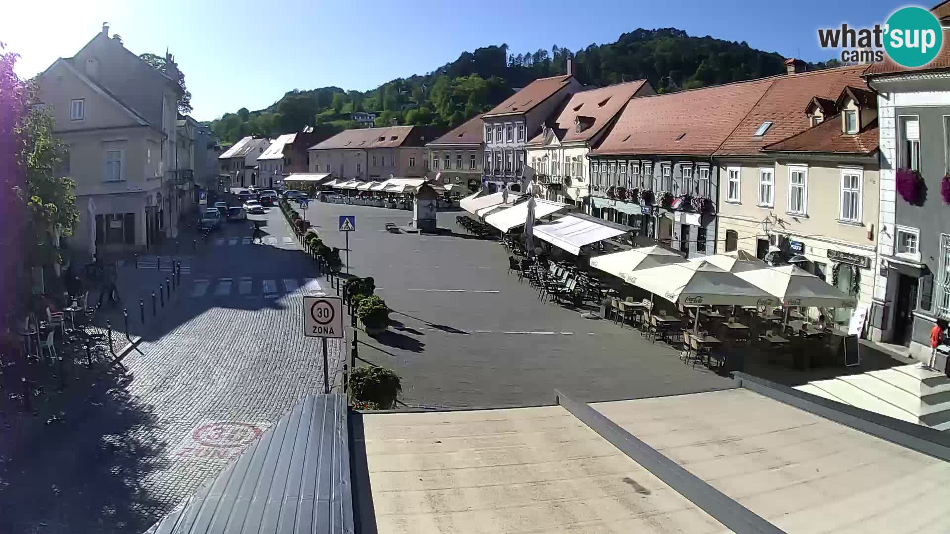 Samobor – Plaza central dedicado al rey Tomislav
