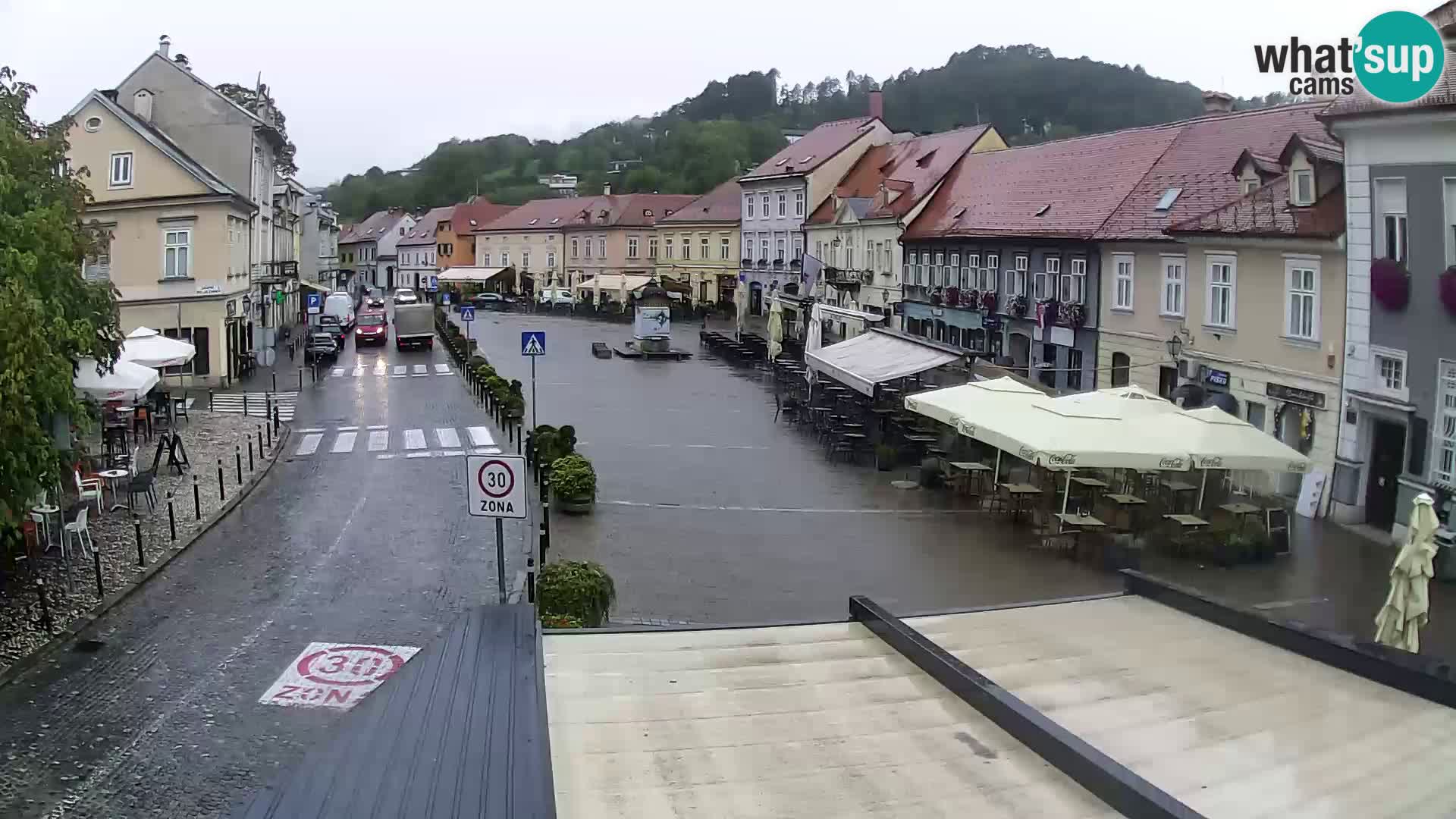Samobor – Zentralen Platz von König Tomislav gewidmet