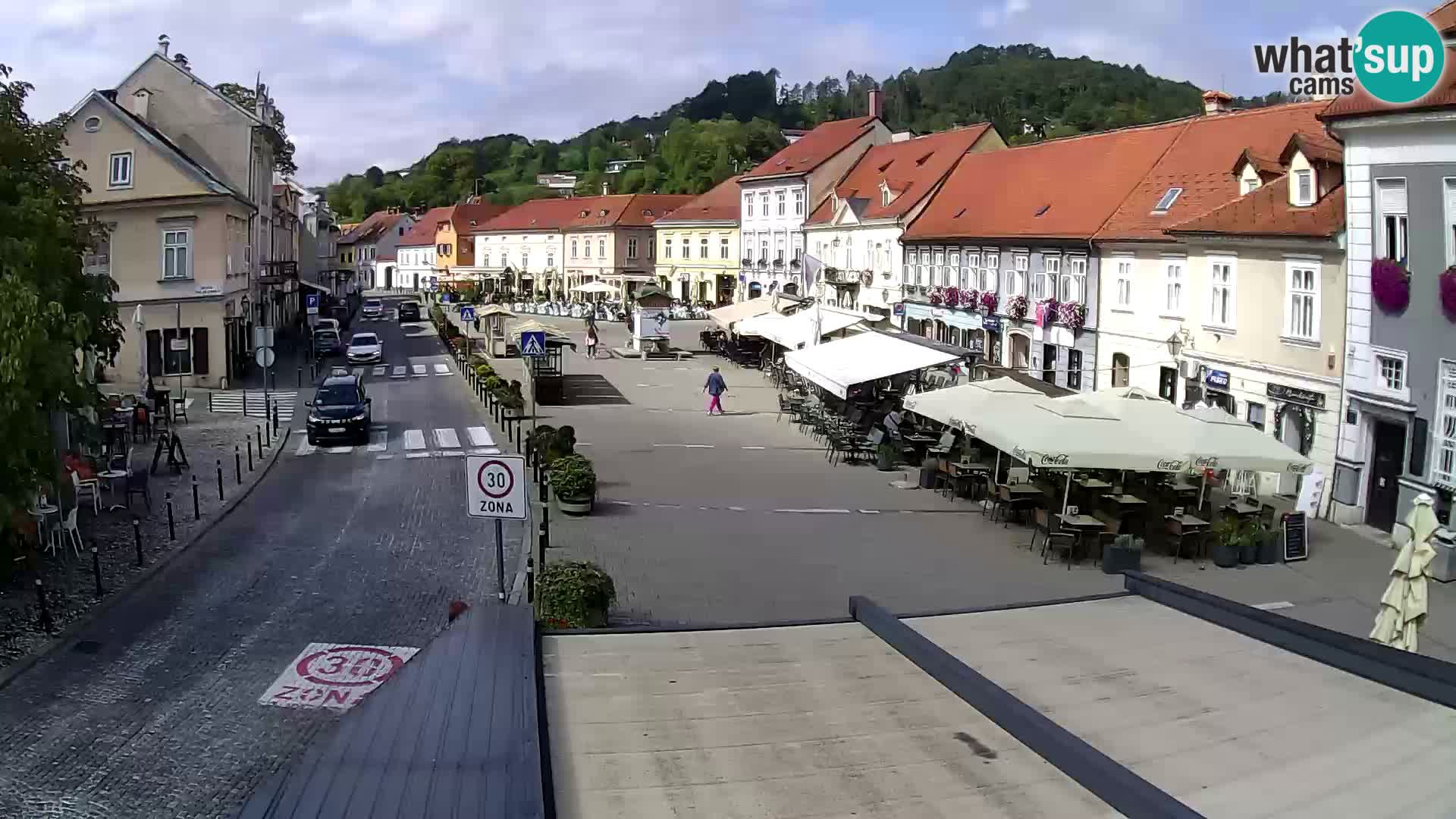 Samobor – Piazza centrale dedicata a re Tomislav