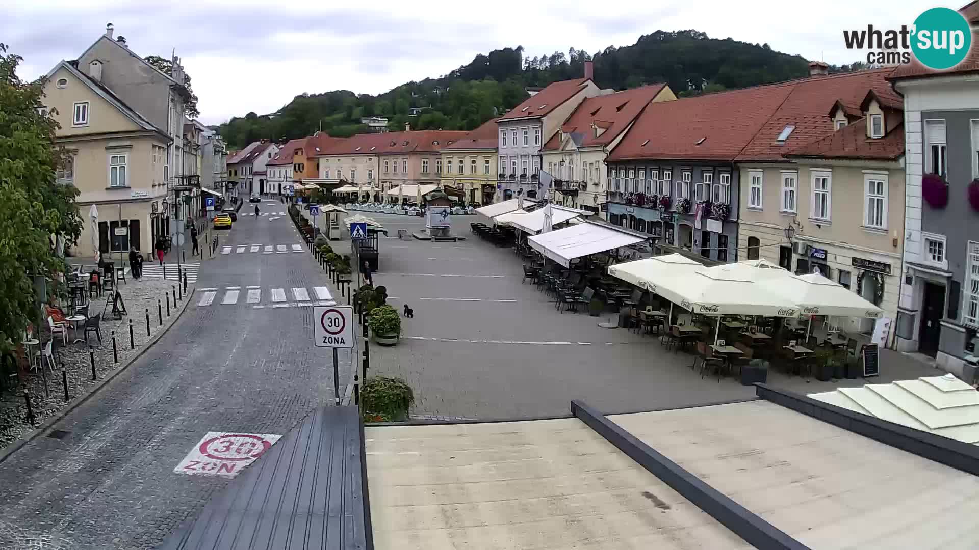 Samobor – Zentralen Platz von König Tomislav gewidmet