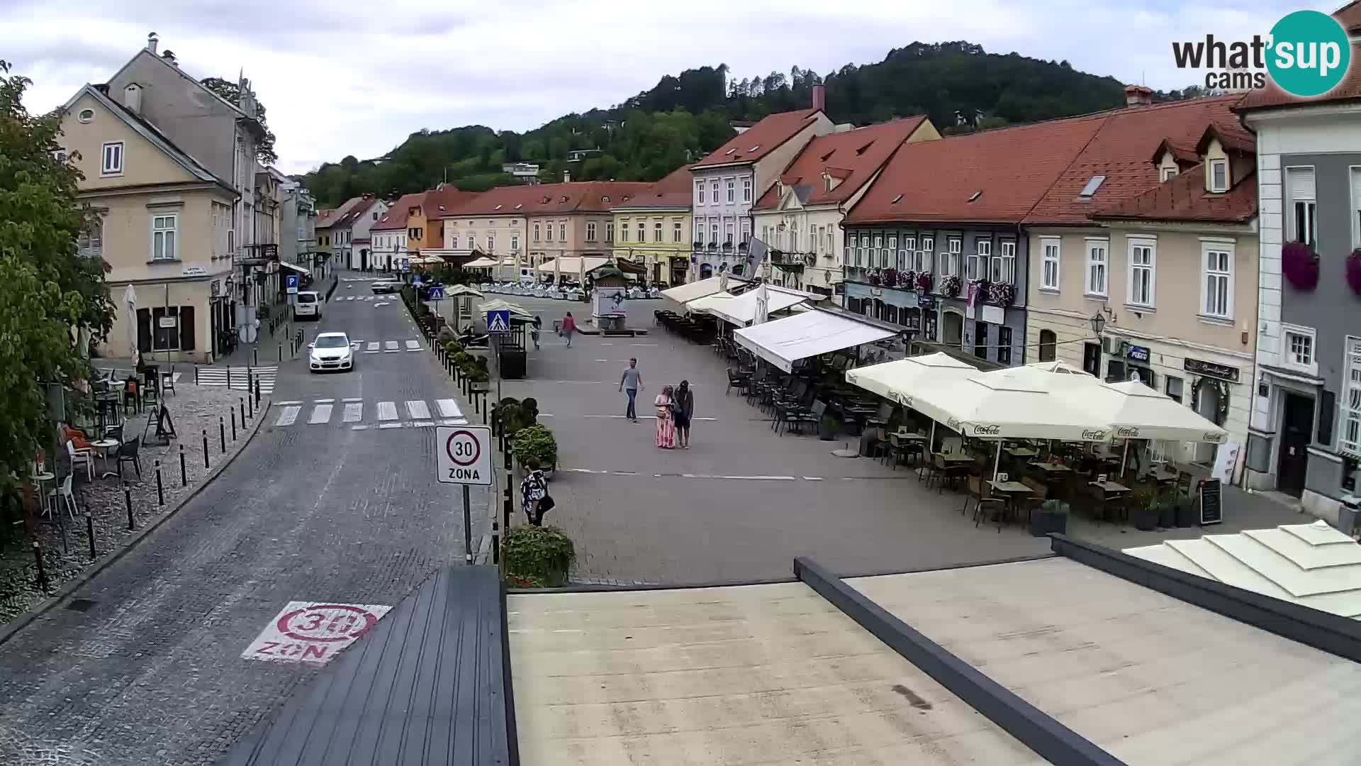 Samobor – Zentralen Platz von König Tomislav gewidmet