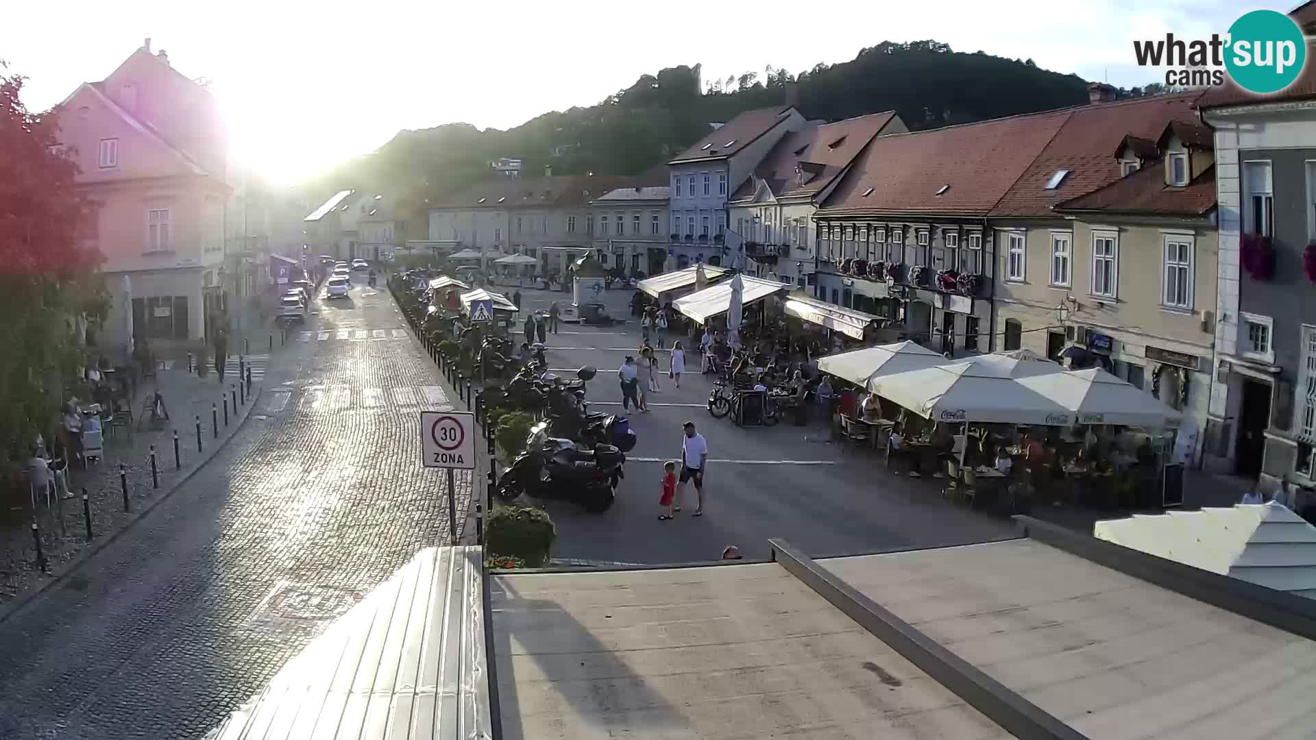 Samobor – Plaza central dedicado al rey Tomislav