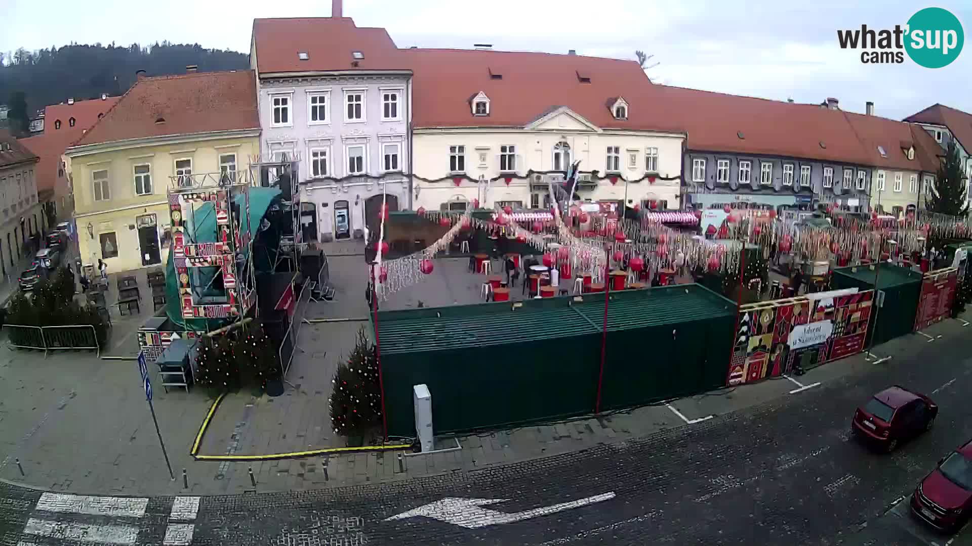 Live webcam Samobor – Pizza principale