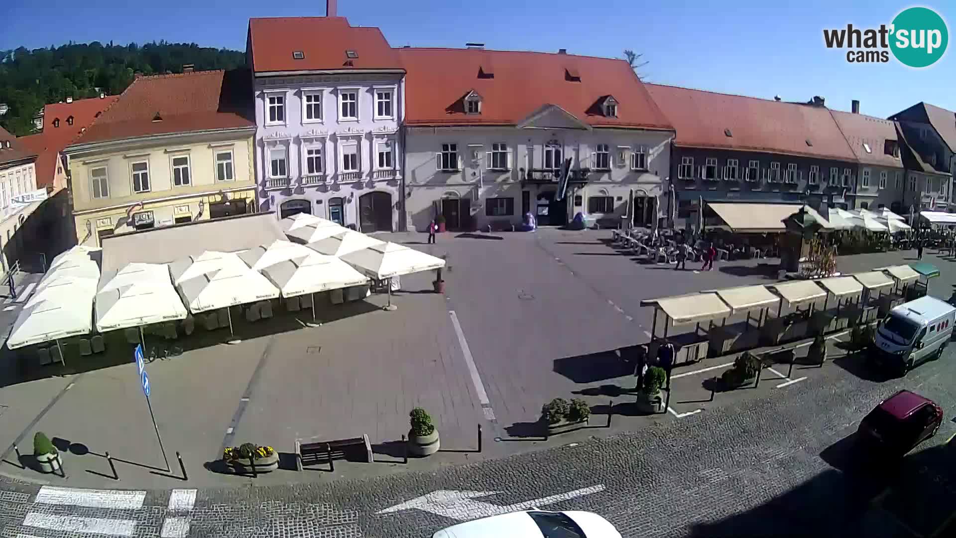 Live webcam Samobor – Pizza principale