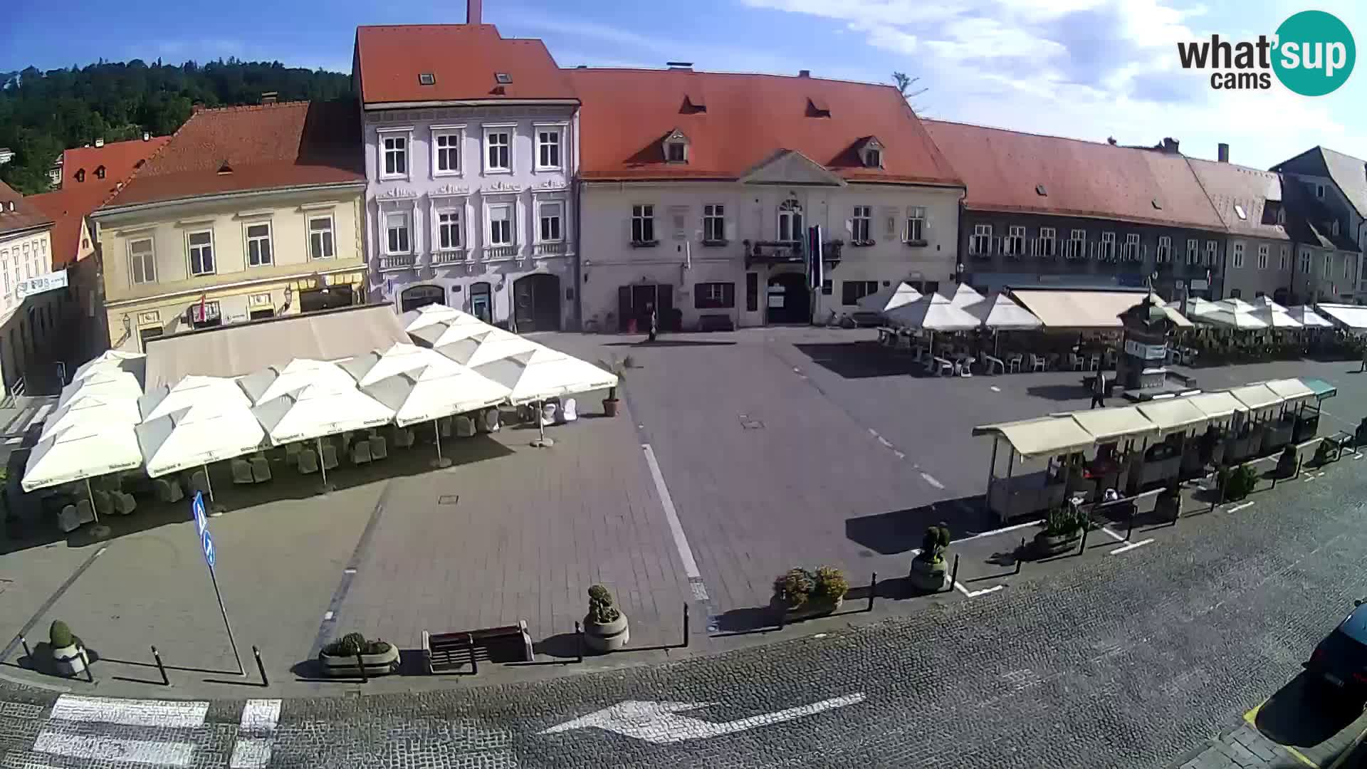Live webcam Samobor – Pizza principale
