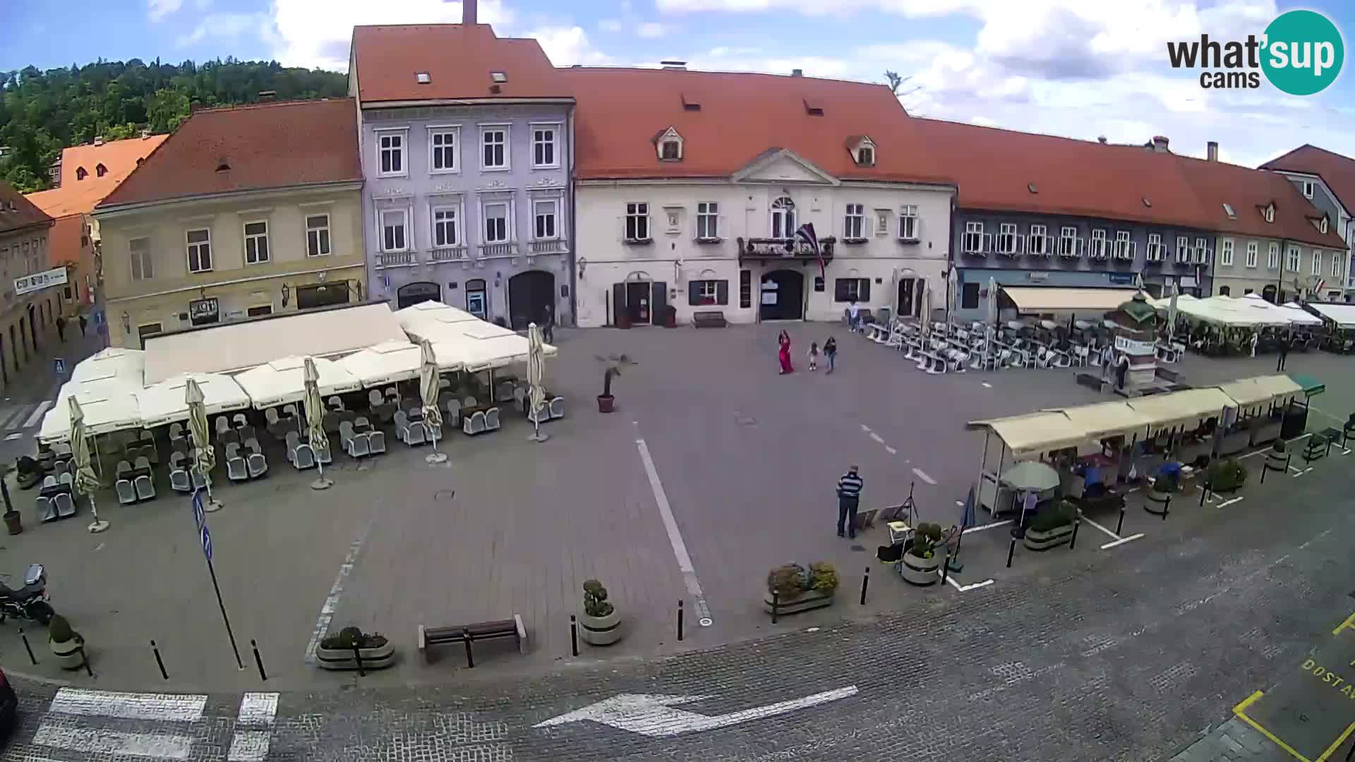 Live webcam Samobor – Pizza principale