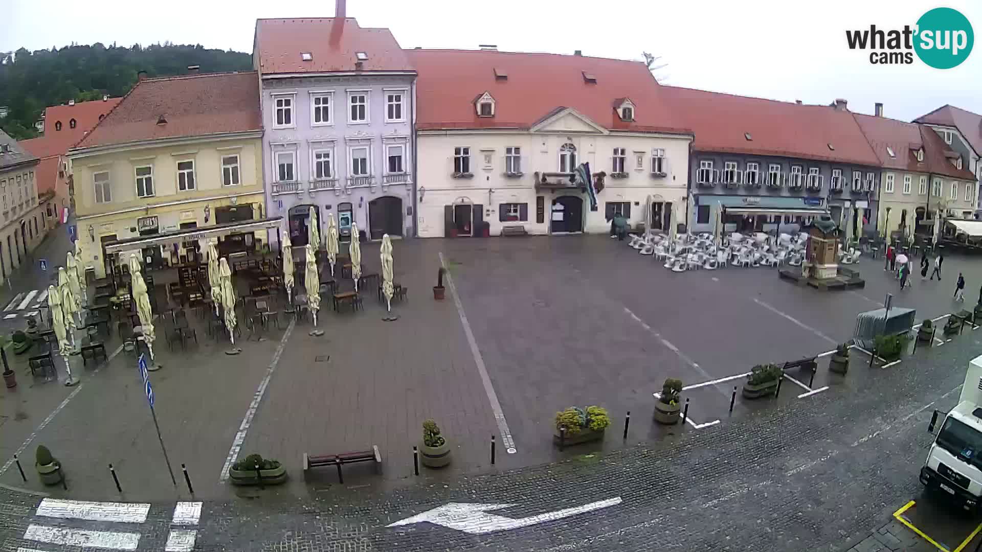Live webcam Samobor – Pizza principale