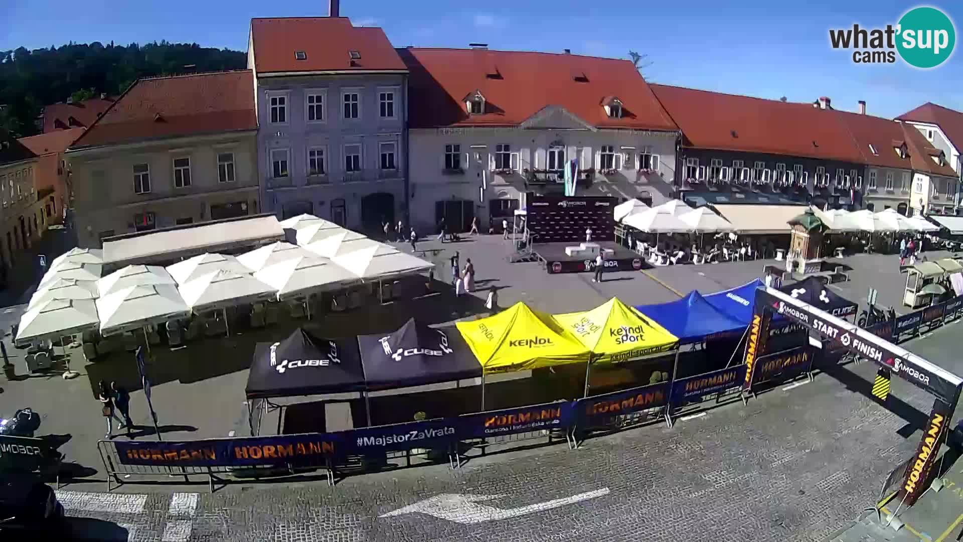 Live webcam Samobor – Pizza principale