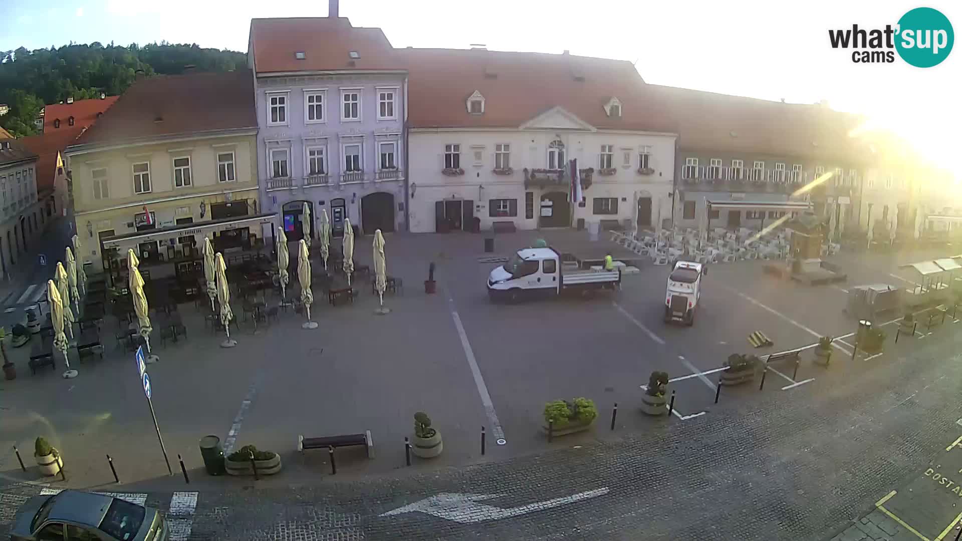 Live webcam Samobor – Pizza principale